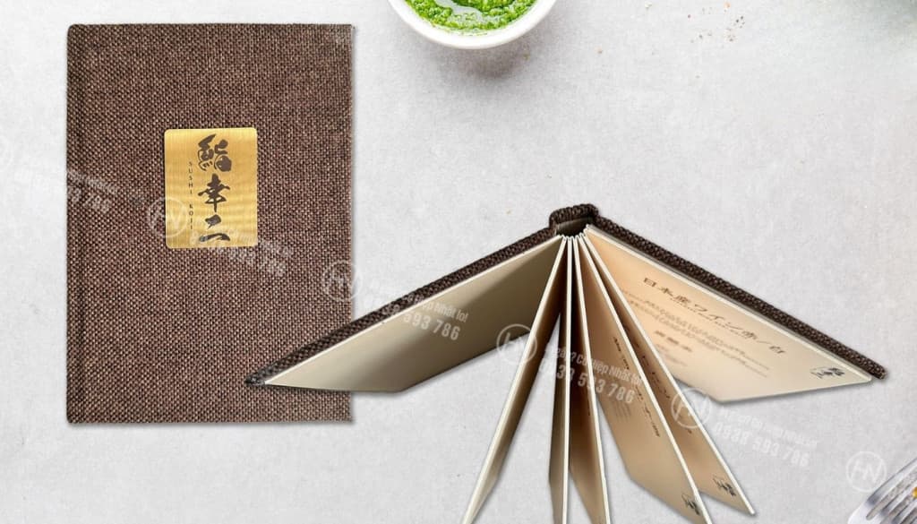 In menu Spa Vải